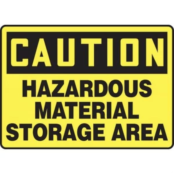 Accuform OSHA CAUTION SAFETY SIGN HAZARDOUS MCHL677XT MCHL677XT - main